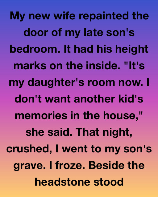 My New Wife Painted Over My Late Son’s Height Marks, But A Midnight Visit To The Graveyard Revealed The Truth About Who I Married