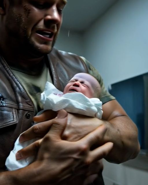 The Biker And The Burger King Baby