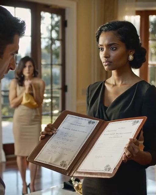 He Brought His Mistress Home And Told His Wife She Didn’t Deserve To Live In Their Villa. A Few Minutes Later, She Showed Him The Ownership Papers – And Left Everyone Speechless.