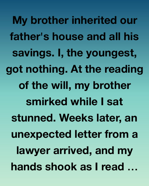 The Letter That Changed Everything