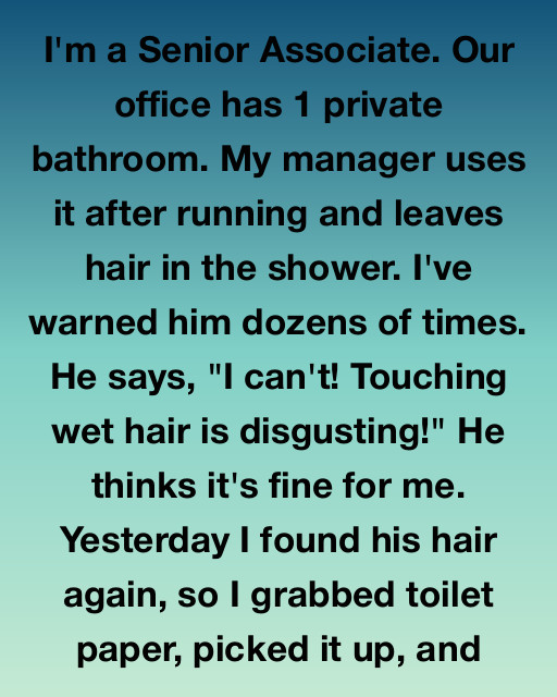 I Thought My Career Depended On Keeping My Manager Happy, But A Messy Shower Taught Me That Respect Is Non-Negotiable