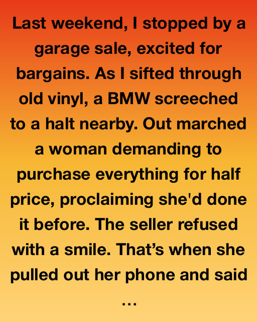 The Bargain Hunt Surprise