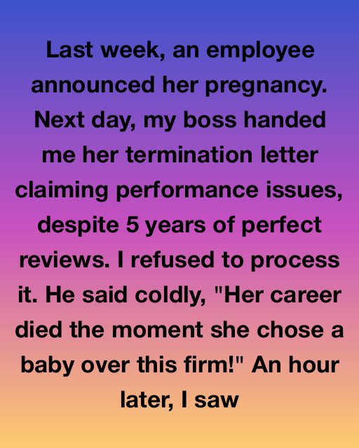 I Saw My Boss Try To Destroy An Employee’s Career Over Her Pregnancy, But A Hidden File In The Shared Drive Revealed The Real Reason He Was So Terrified Of Her Future