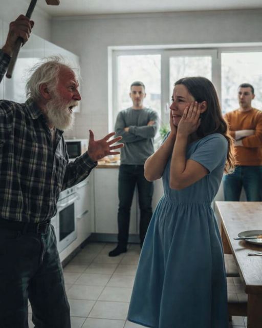 The Bristles Of The Broom Scraped My Cheek Before The Handle Connected.