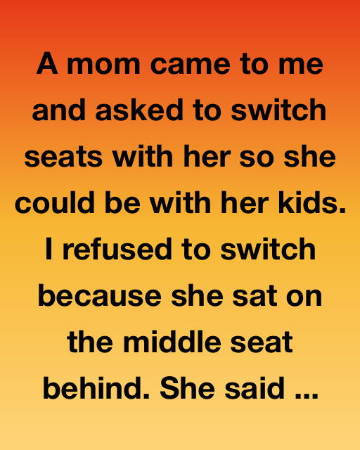 The Seat I Didn’t Give Up