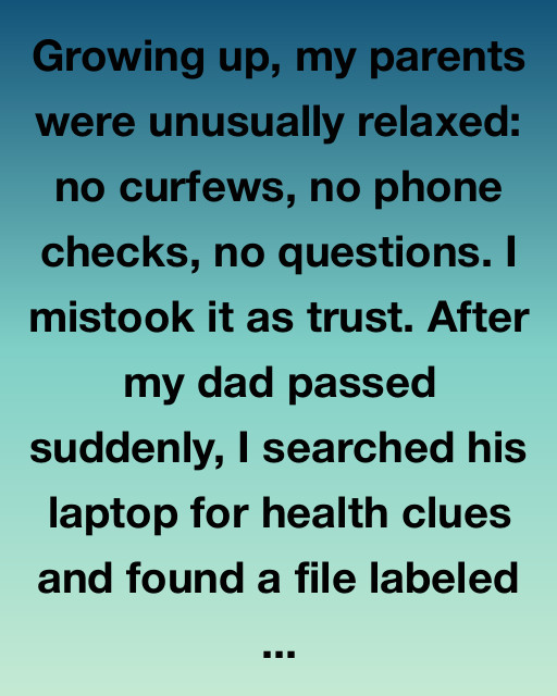 The Folder He Left Behind