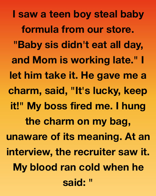 I Saw A Boy Steal Baby Formula And Lost My Job, But The Lucky Charm He Gave Me Led To A Truth I Never Could Have Imagined