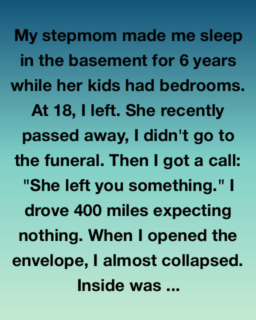 My Stepmom Made Me Sleep In The Basement For 6 Years While Her Kids Had Bedrooms