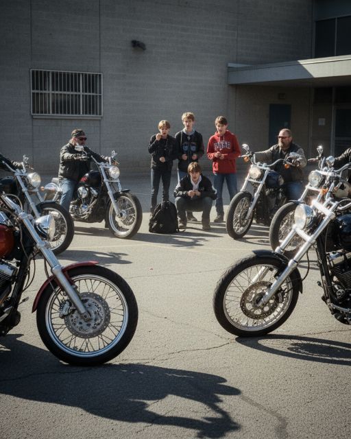 Bullied Kid Gets Cornered By School Bullies – Then 12 Bikers Roll Up And Parents Lose It