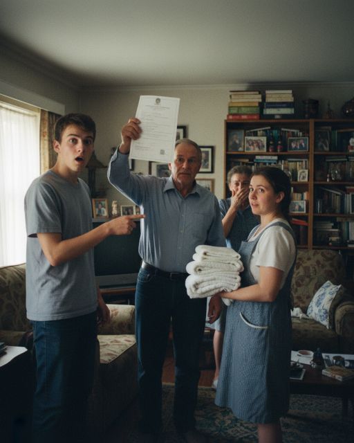 My Brother Mocked Our Dad’s “maid” – Until Dad Handed Her The Deed To The House