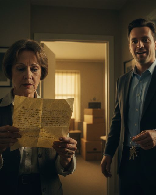 Landlord Laughed As He Evicted Me – Until I Read His Dead Fatherโs Last Words.