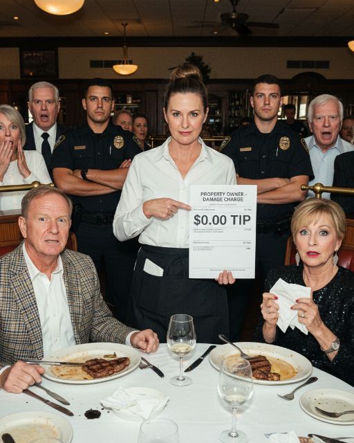 They Laughed When I Picked Up The Napkin They Left Instead Of A Tip. They Weren’t Laughing When I Came Back With Security.