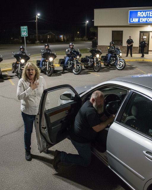 A Woman Sped Up To Escape The Biker Gang Tailing Her – But They Weren’t Chasing Her.
