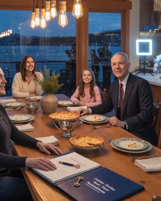 My Dad Handed Me Disownment Papers At My Birthday Dinner – One Year Later, He Rang My Doorbell On Thanksgiving With A Smile And A Camera Crewโฆ And I Greeted Him With A Ledger, A Key, And A House Wired To Remember Every Lie