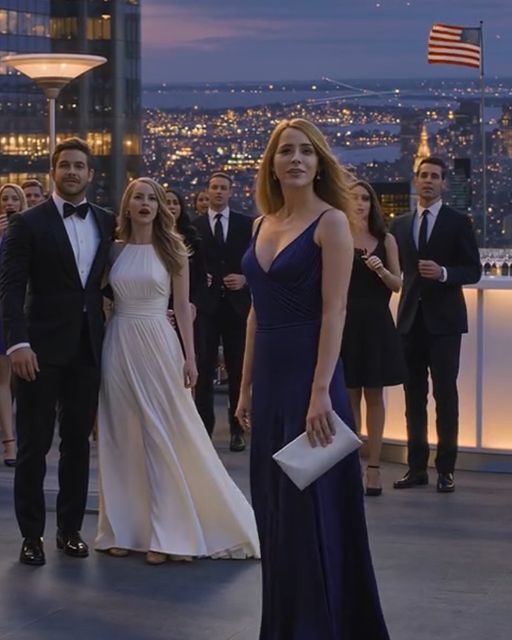 My Rich Husband Introduced Her As “my New Wife” On A Rooftop In America – So I Reached Into My Clutch And Handed His Bride The Old Prenup He Thought I’d Forgotten