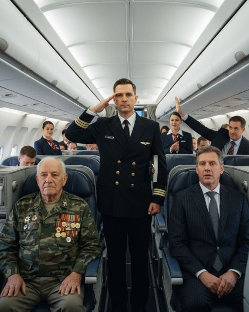 First-class Snob Mocked A Dirty Veteran – Until The Captain Stepped Out Of The Cockpit