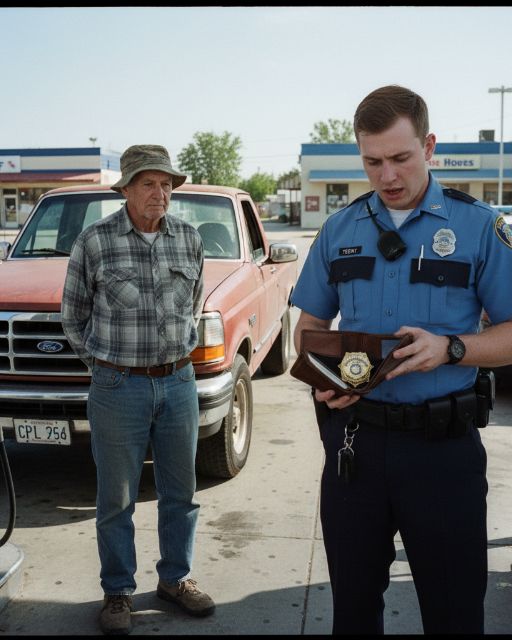Arrogant Cop Arrested An Old Man For Pumping Gas Too Slow – Then He Checked His Id