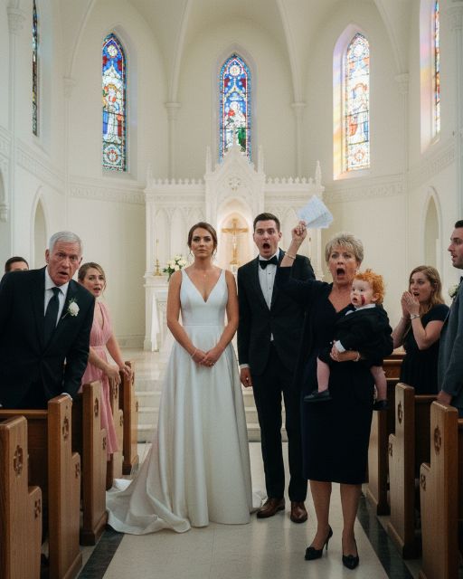 My Mother-in-law Stopped The Wedding To Expose My ‘secret Child’ – But She Didn’t Look At The Baby’s Face