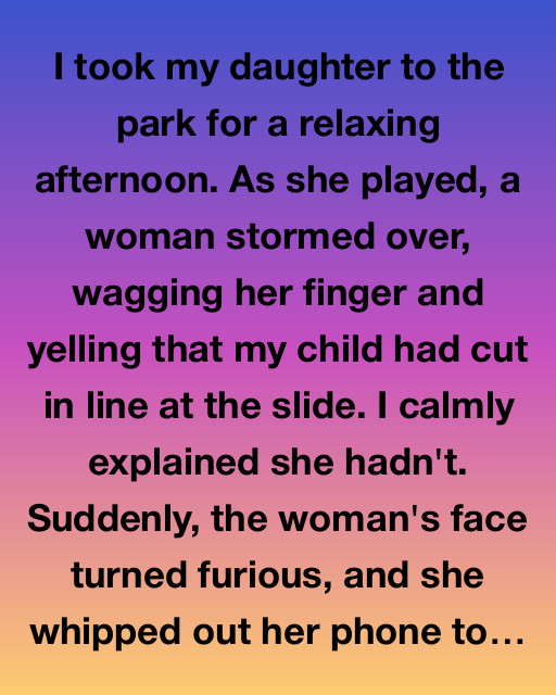 A Day at the Park: A Lesson in Kindness