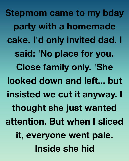 I Finally Let Go Of My Hatred For My Stepmom After Finding Something Inside My Birthday Cake