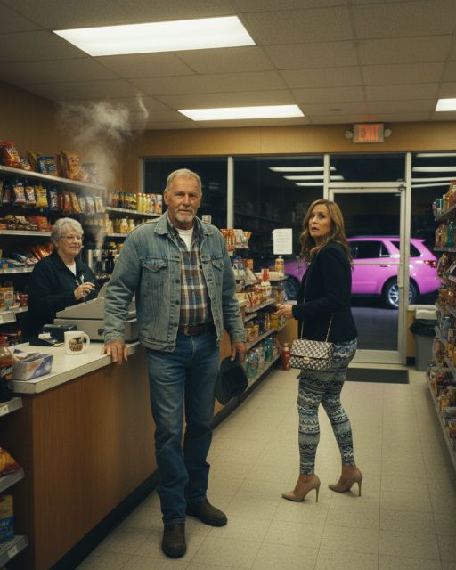 Karen Cuts Off Trucker For Last Parking Spot – Then Yells For The Owner