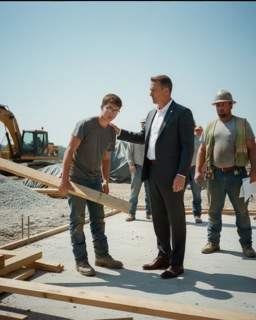 I Watched My Foreman Humiliate A New Hire – Then The Site Owner Showed Up