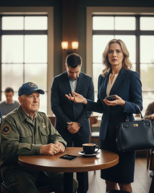 Rich Woman Mocked A Veteran At Lunch – Until He Pulled Out A Black Card