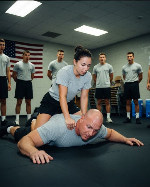 A Female Recruit Pinned The Drill Sergeant – Then He Said Something That Made Everyone Freeze