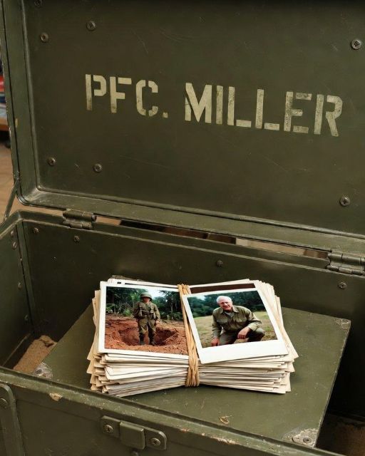 My Wife Bought A Used Army Trunk At A Yard Sale. I Found The False Bottom.