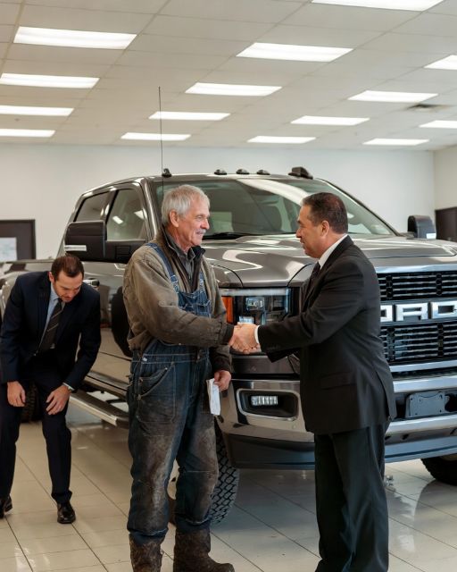 I Told A “dirty Farmer” To Get Off The Showroom Floor. He Came Back With My Boss.