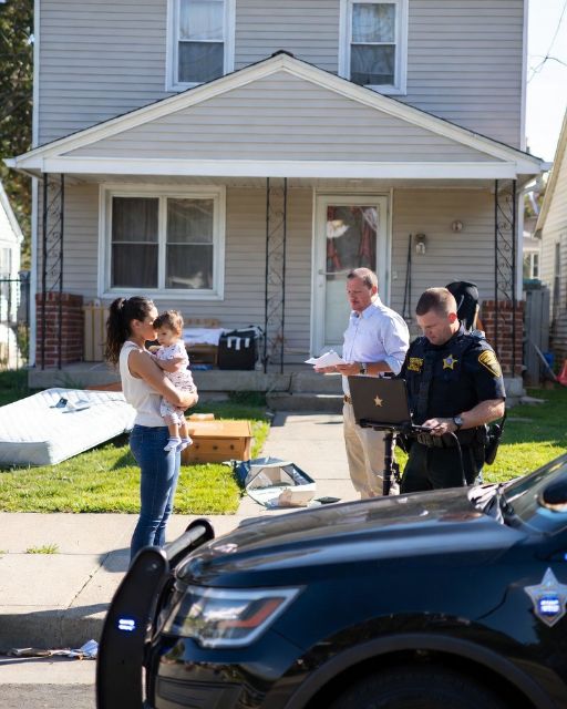 He Threw Her Crib On The Lawn. Then The Sheriff Handed Her The Keys.