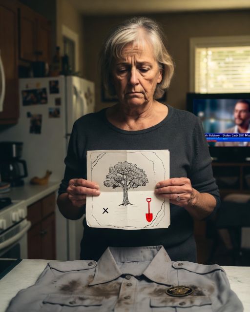 My Cop Husband Came Home A Hero After A Car Chase. I Found The Map To The Stolen Money In His Laundry.