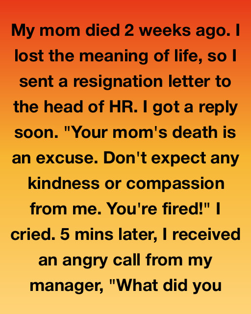 I Lost My Mom And My Job In The Same Month But My Manager’s Secret Anger Taught Me That Some People Fight For You In The Shadows