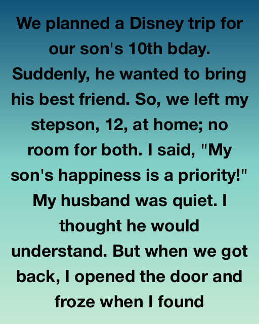 I Chose My Biological Sonโs Happiness Over My Stepson, But Coming Home To An Empty House Taught Me A Lesson Iโll Never Forget