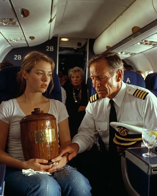A Stranger Poured A Drink On My Husband’s Ashes. She Didn’t Know The Pilot Was Watching.