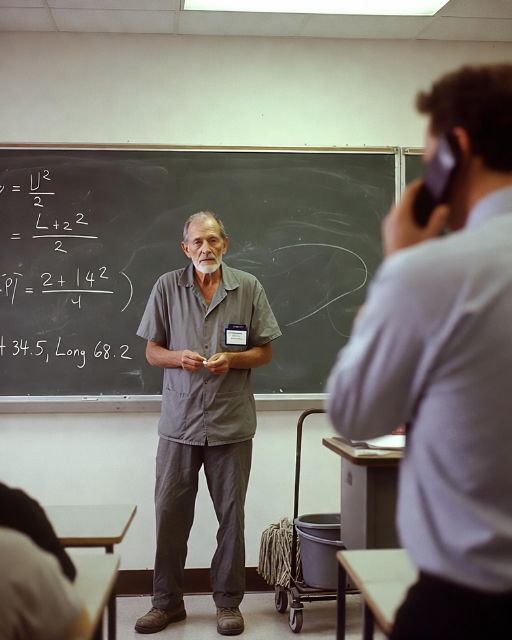 The Janitor Solved The “impossible” Math Problem. The Professor Dialed 911.