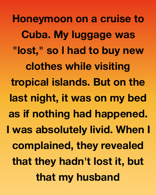 I Thought My Husband Was Being A Romantic On Our Tropical Honeymoon, But The Mystery Of My Lost Luggage Revealed A Truth I Never Saw Coming