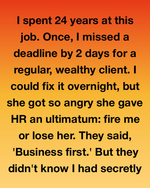 I Spent Twenty-Four Years At This Job And Was Fired Over A Single Late Deadline, But There’s Something My Wealthy Client Didn’t Realize