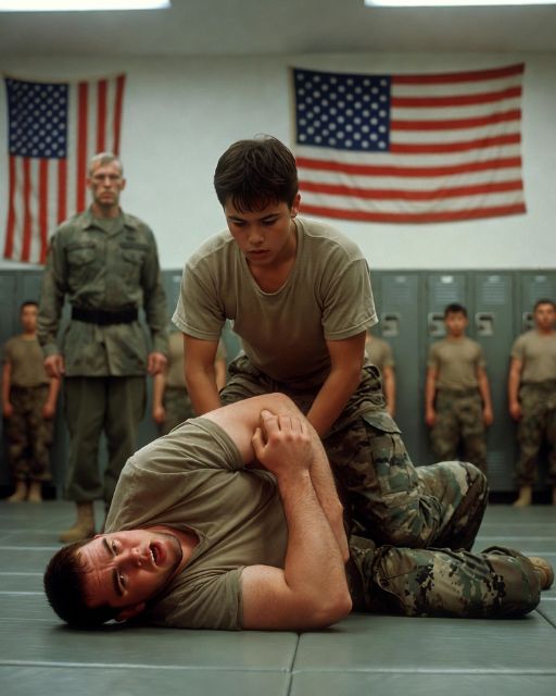 The Smallest Recruit Flipped The Biggest Guy – But The Sergeant Didn’t Cheer. He Froze.