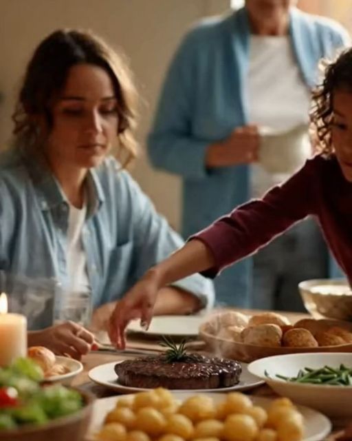 My Daughter Swapped My Steak With My Sister’s. Ten Minutes Later, The Ambulance Was On Its Way.