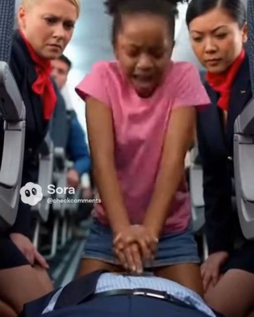 Passengers Mocked The Poor Girl In First Class – Until The Billionaire Stopped Breathing