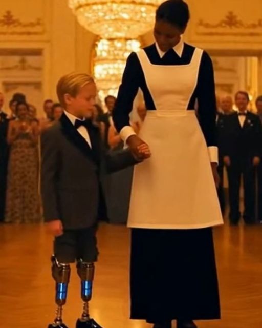 A Black Waitress Invited The Millionaire’s Disabled Son To Lead A Dance – What Happened Next Shook The Entire Ballroom