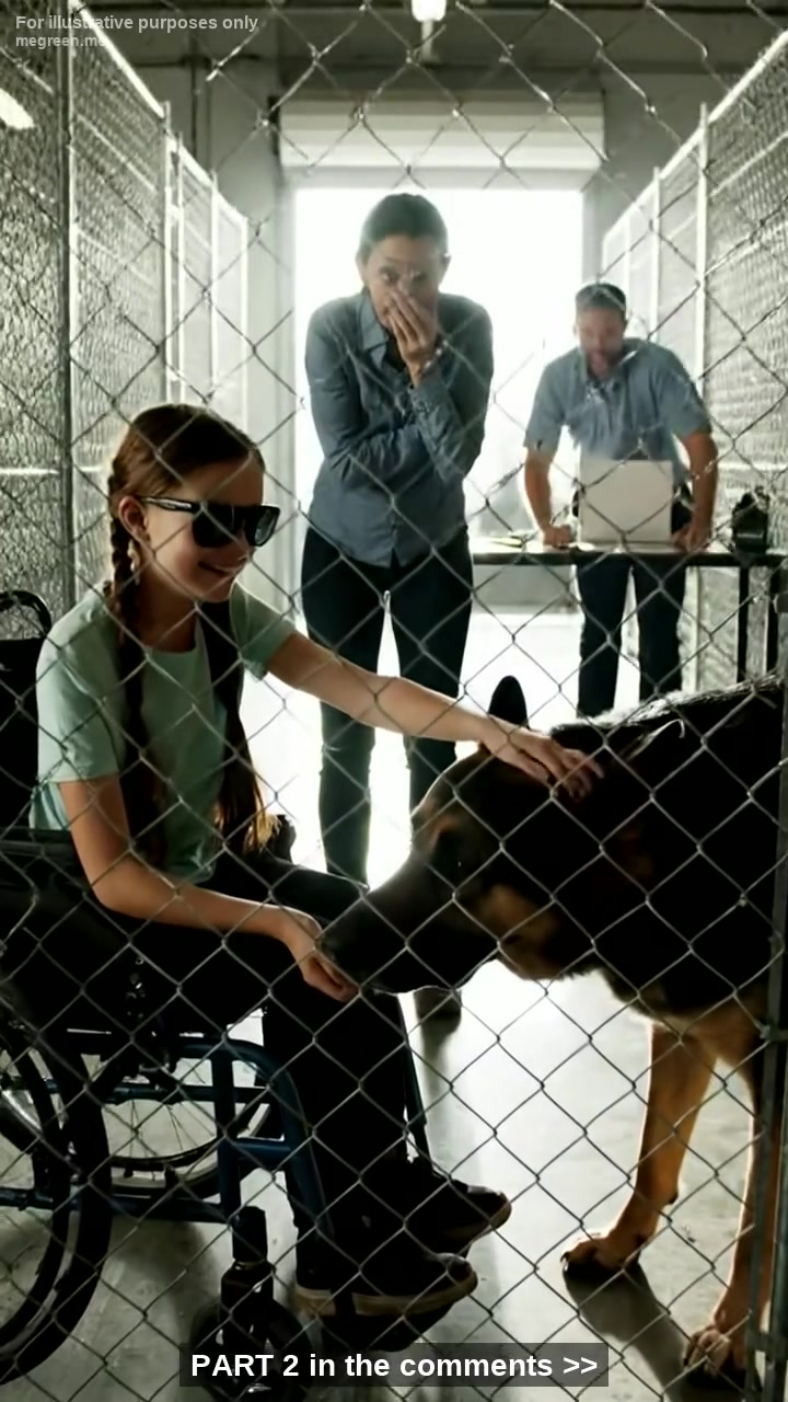 The Soul’S Vision: Blind Girl “”Heals“” The Broken War Dog!