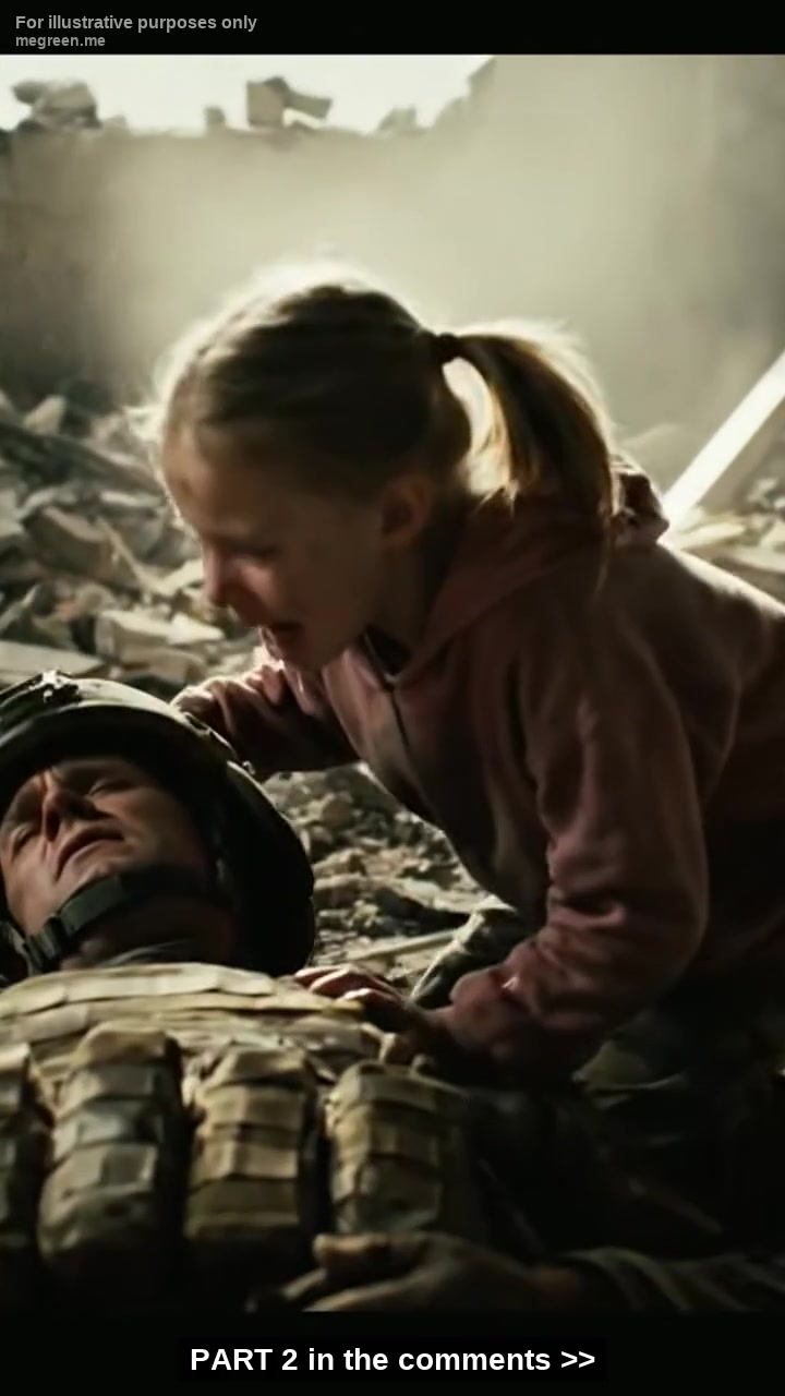 The Little Girl Sitting Next To The Wounded Soldier Shouted: “Uncle, Open Your Eyes, I’M Scared”
