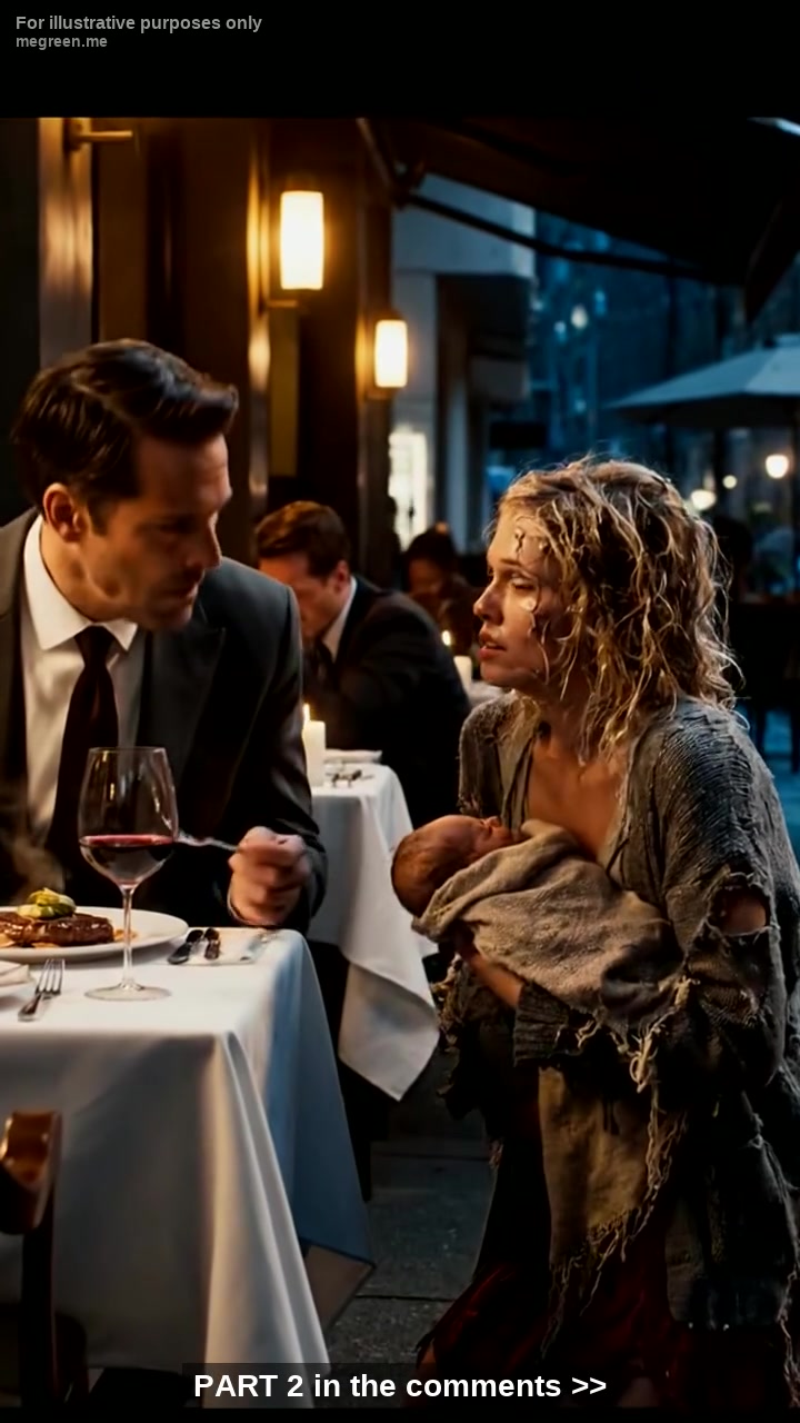 Can I Have Your Leftovers, Sir?โ The Man Immediately Ordered The Waiter To Kick The Woman And Her Child Outโ