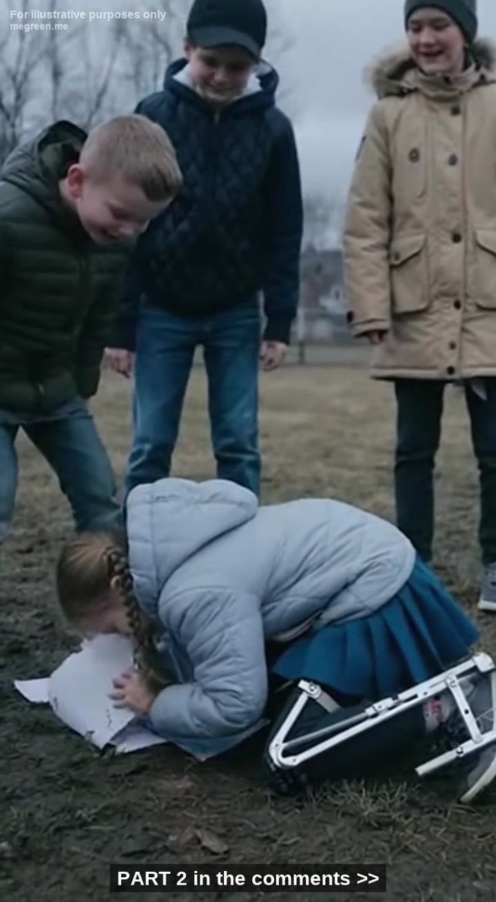 My 7-Year-Old Daughter Was Surrounded By A Pack Of Bullies Who Pushed Her Into The Mud And Ripped Her Physical Therapy Journal To Shreds