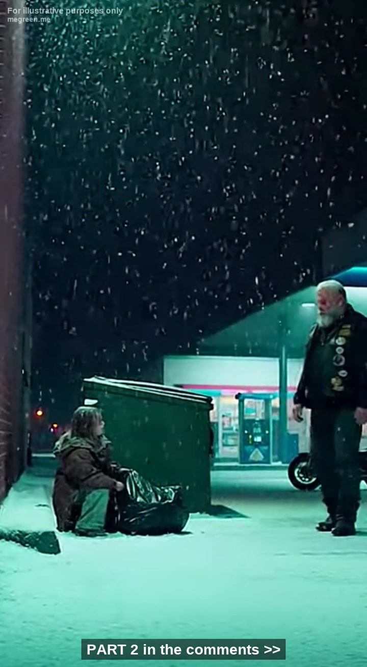 I Found A Little Girl Digging In The Trash On Christmas Eve