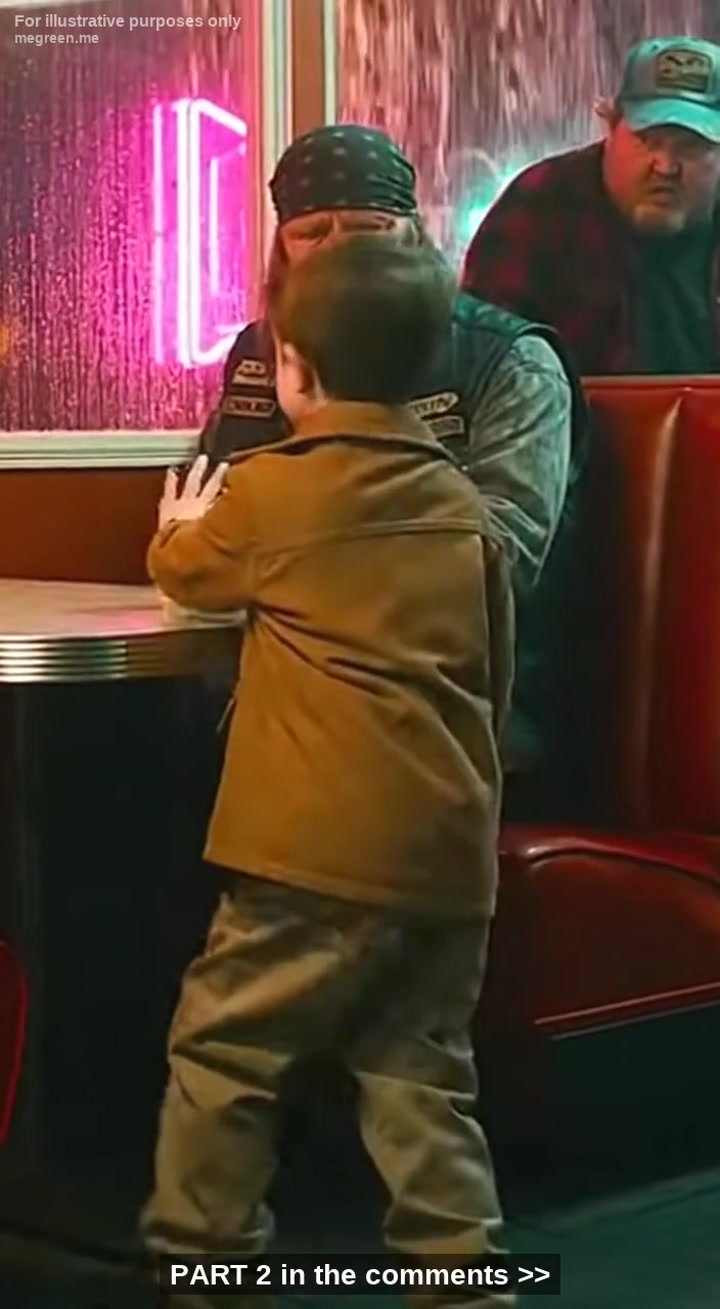 They Looked At Him And Saw Only A Dirty “”1%Er“” Outlaw, A Menace To Polite Society, But When A Trembling Boy With Eyes Full Of Terror Slipped Him A Crumpled Napkin Screaming For Salvation, This Biker Became The Only Judge And Jury That Mattered – Blocking An 18-Wheeler With Nothing But A Harley And A Death Wish To Prove That Sometimes The Worst Looking People Have The Purest Souls