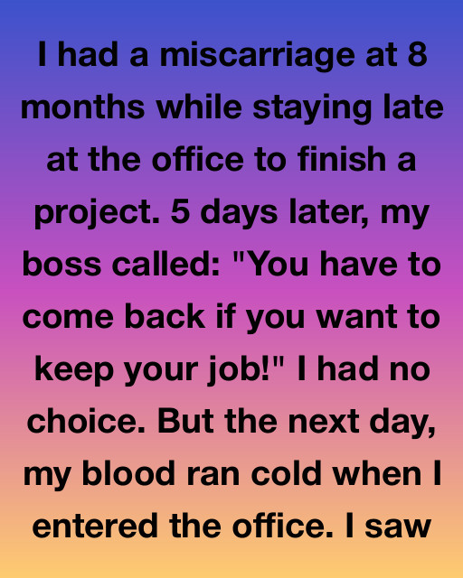 I Had To Return To Work Five Days After My Tragedy But What Happened At My Desk Left Me Speechless