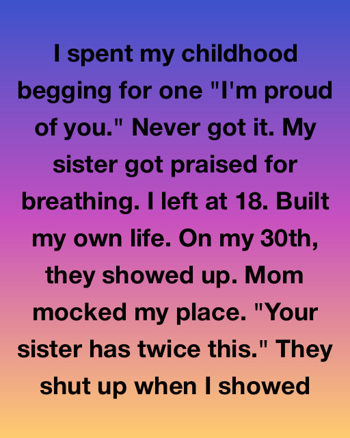 The Success My Parents Never Saw Coming